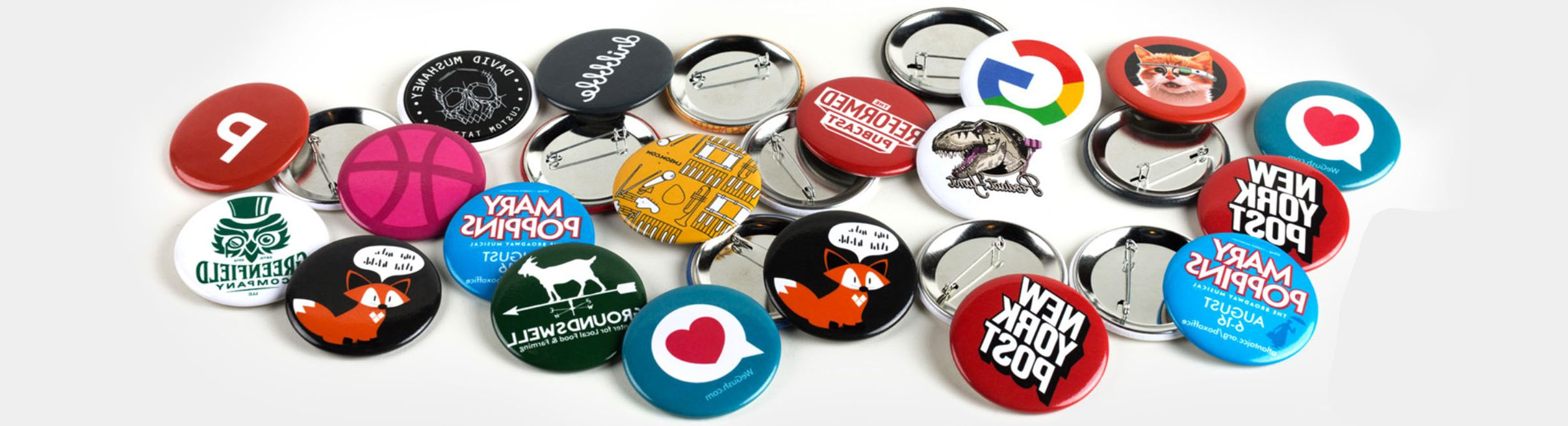 Chapas redondas personalizadas