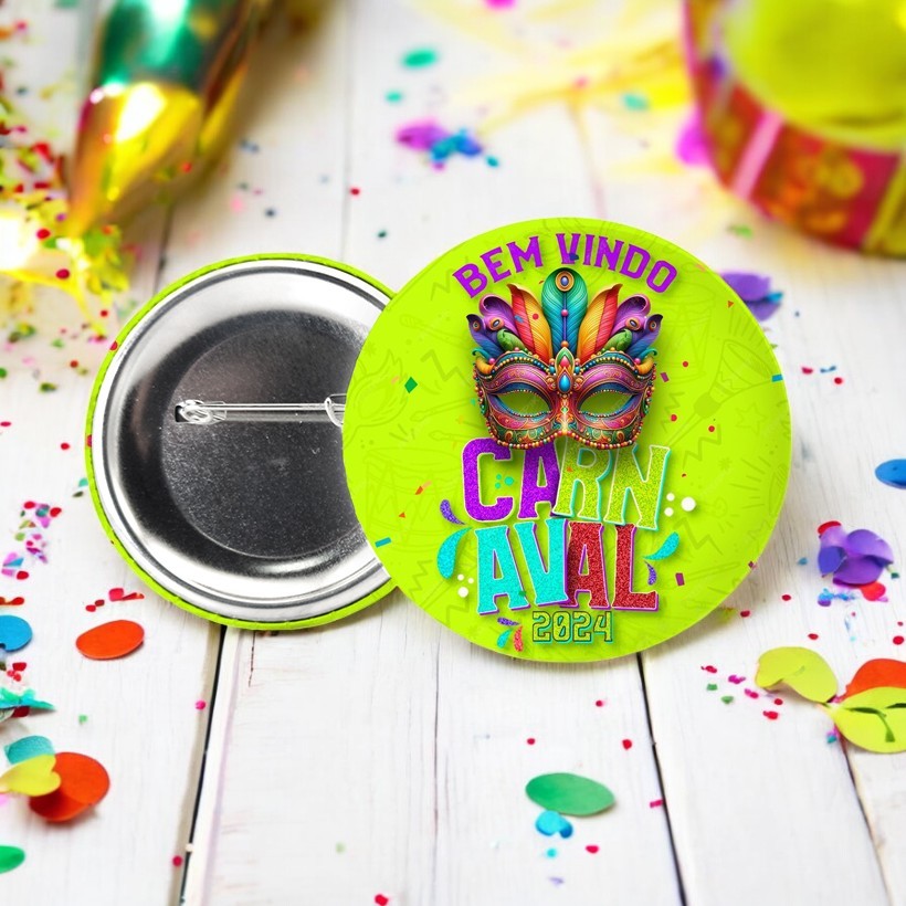 Chapas Personalizadas para Carnaval: ¡Alegría y Ritmo en cada Detalle!